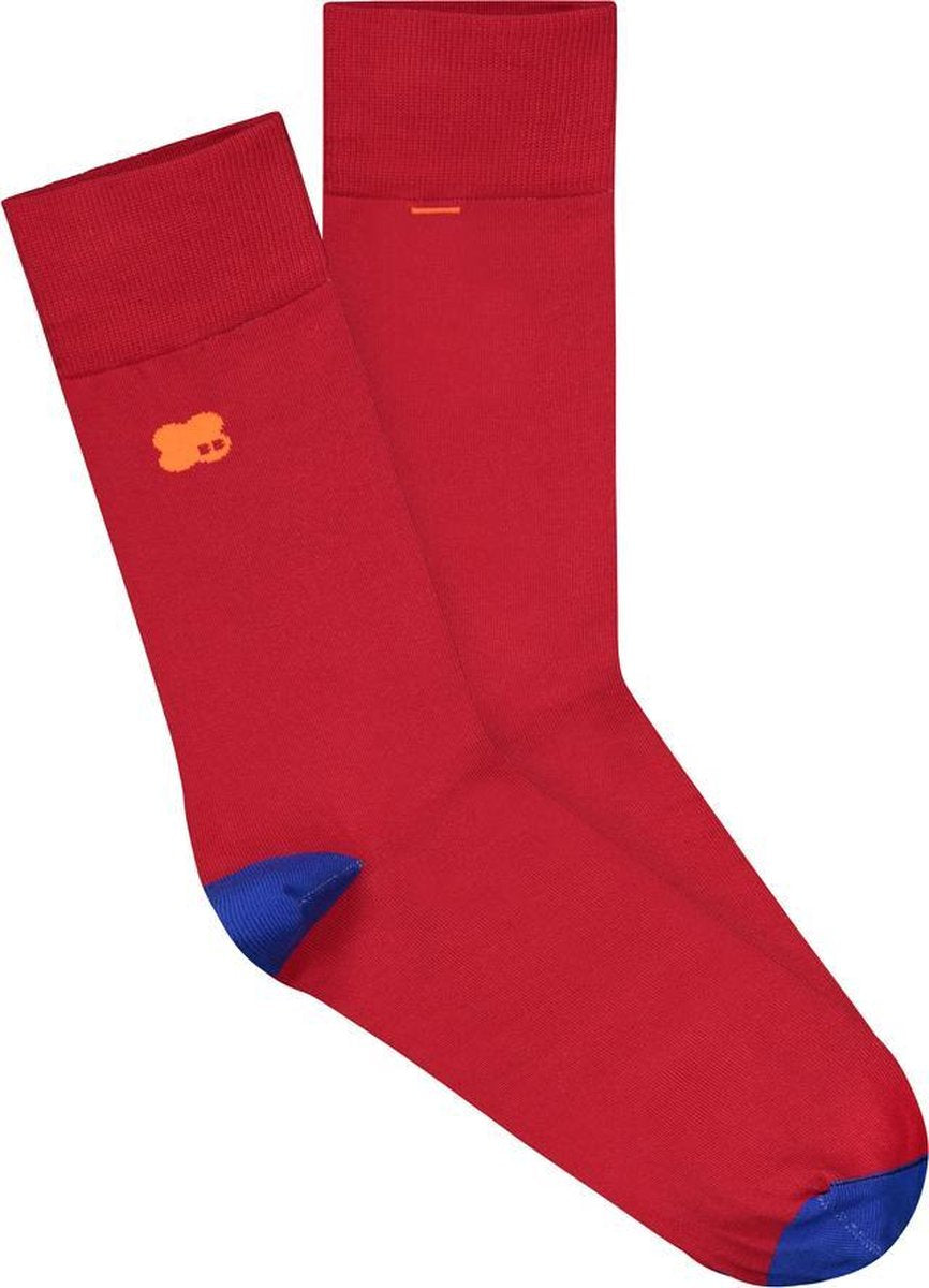 bb chum Red Rooster sokken - maat 43/46- Rood