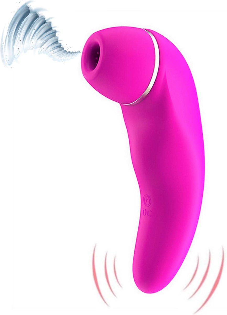 Rozie Luchtdruk Vibrator voor Vrouwen - Clitoris Stimulator - Vibrators Voor Mannen - Sex Toys
