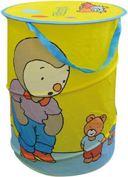 Jemini T'choupi Wasmand Pop-up Geel 38 X 50 Cm
