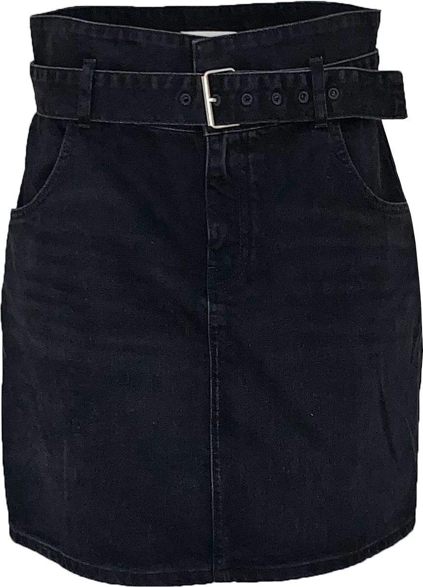 Ba&sh • zwarte denim rok Ellie • maat 40 (3)