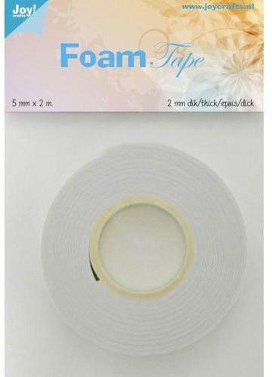 Joy! Crafts Foam Tape 2mm wit 6500/0026 5mmx2mtr