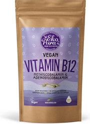 Vitamine B12 Vegan - Methyl en Adenosylcobalamine - 1000mcg per capsule (120 capsules