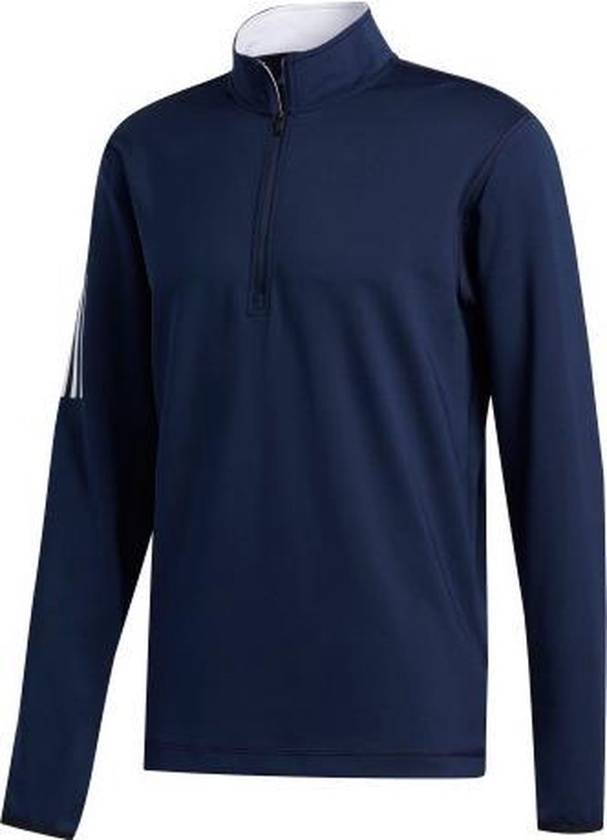 Adidas Sweatshirt Mdwt Heren Polyester/elastaan Navy Maat Xs