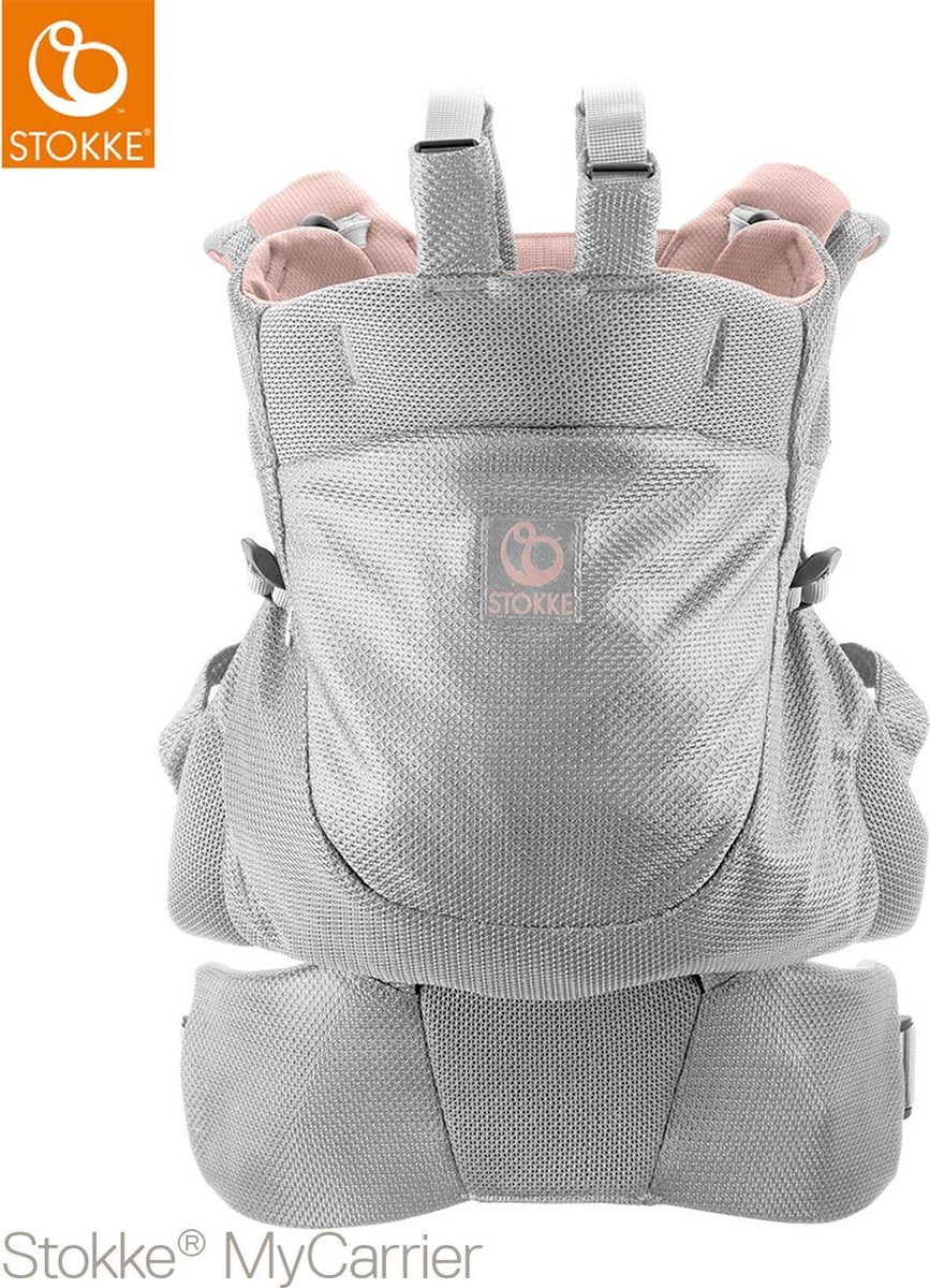 Stokke® MyCarrier™ Back Uitbreidingsset Pink Mesh
