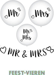 Mr & Mrs ballonen + Mr & Mrs slinger