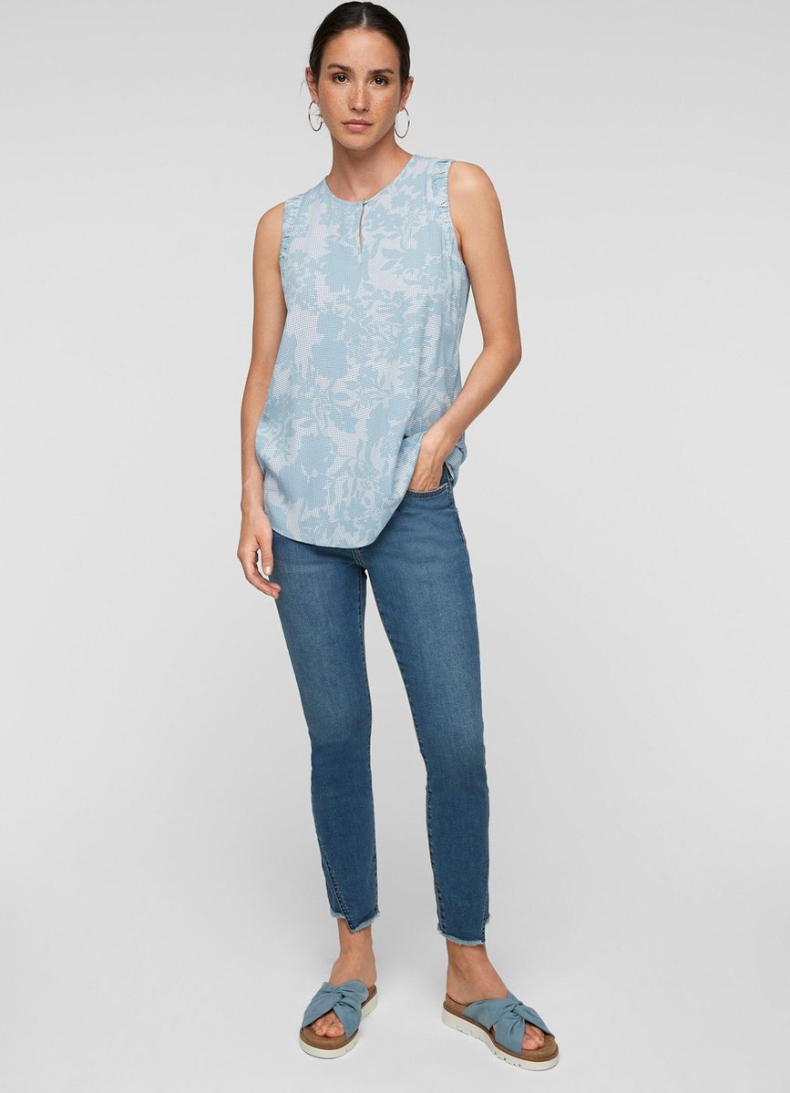 S.oliver blouse Smoky Blue-42 (M)