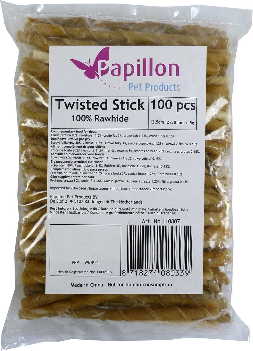 Rolsticks naturel 100st 12½cm