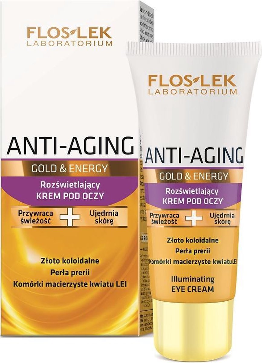 Floslek Anti-aging Gold & Energy Roz?wietlaj?cy Krem Pod Oczy (w)