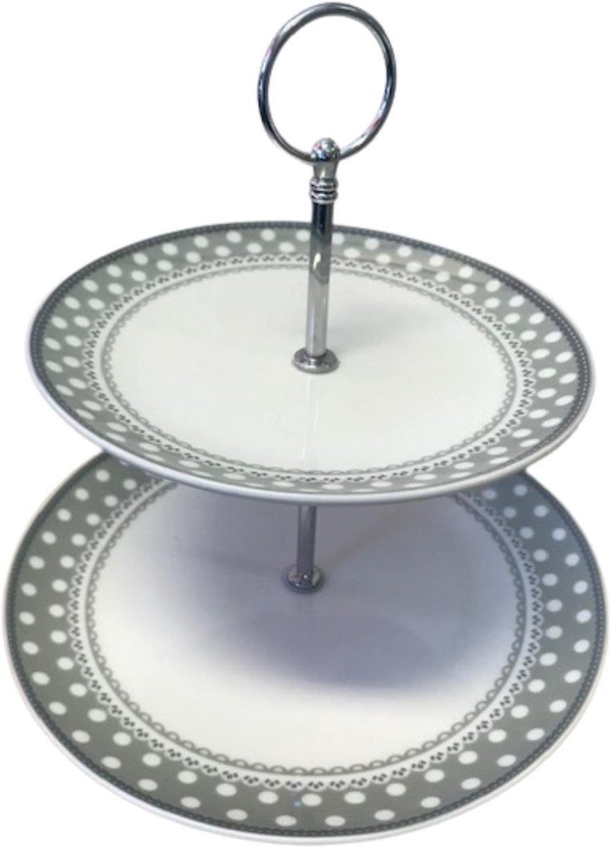 Etagere | 2-laags |porselein