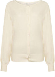 Tramontana Cardigan Backwards Cream. - M