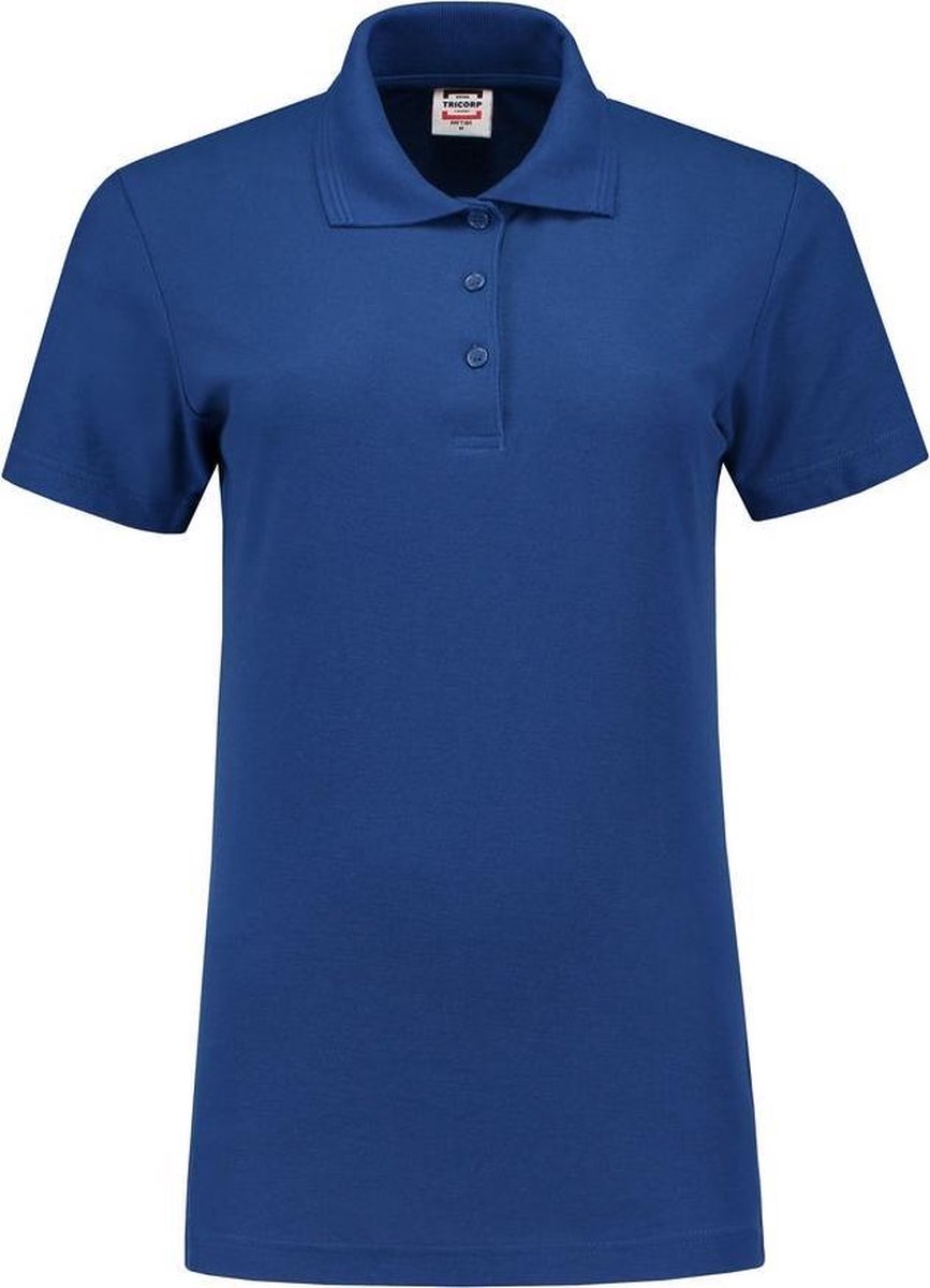 Tricorp  Poloshirt Slim Fit Dames 201006 Koningsblauw - Maat L