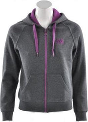 Canterbury CCC Zip Through Hoody - Sporttrui -  Dames - Maat S - Charcoal Grijs;Paars
