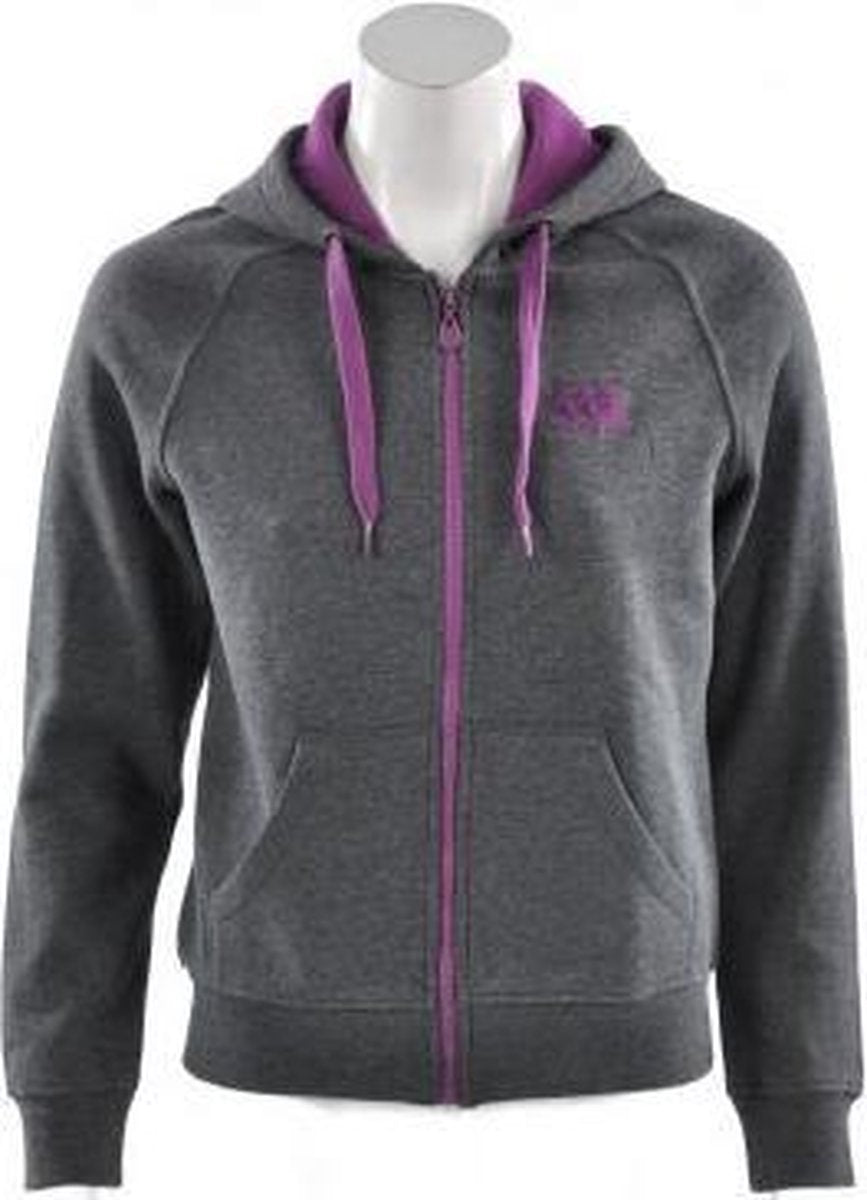 Canterbury CCC Zip Through Hoody - Sporttrui -  Dames - Maat S - Charcoal Grijs;Paars