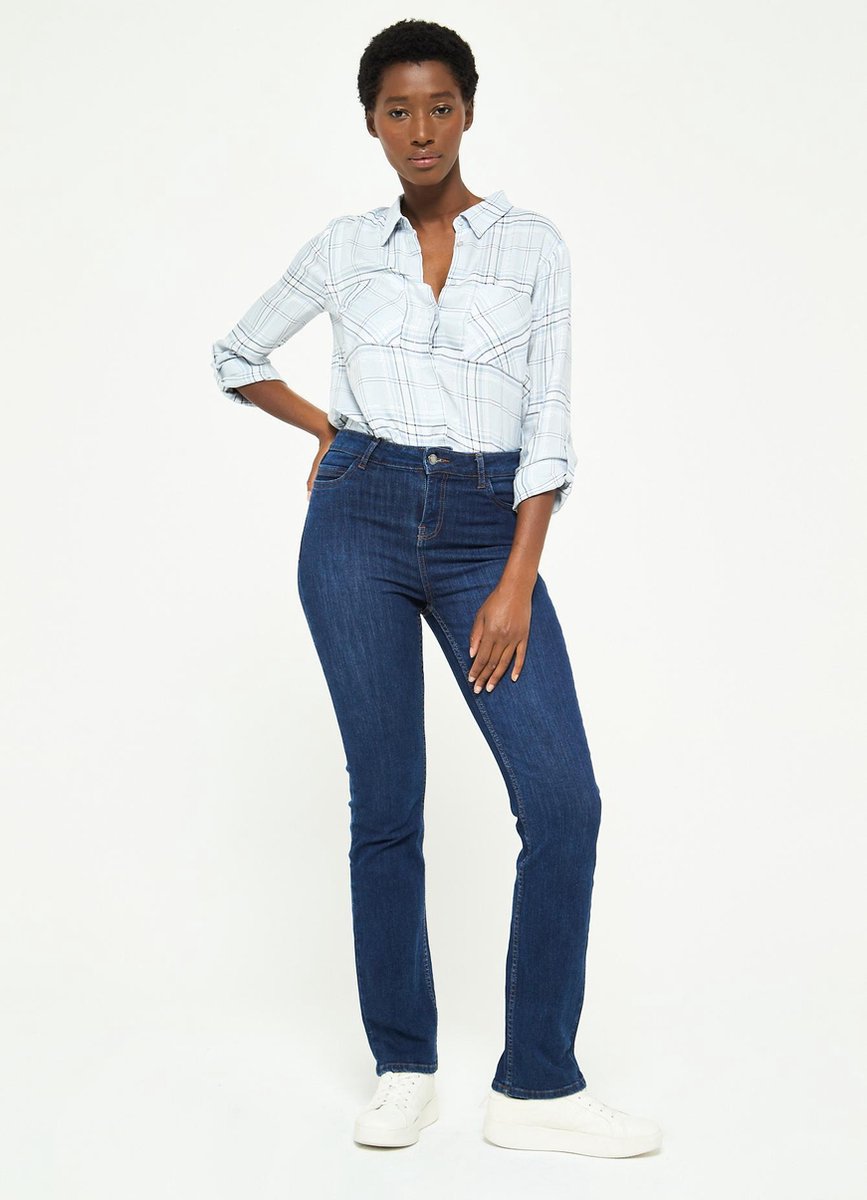 Rechte jeans - Donker Blauw