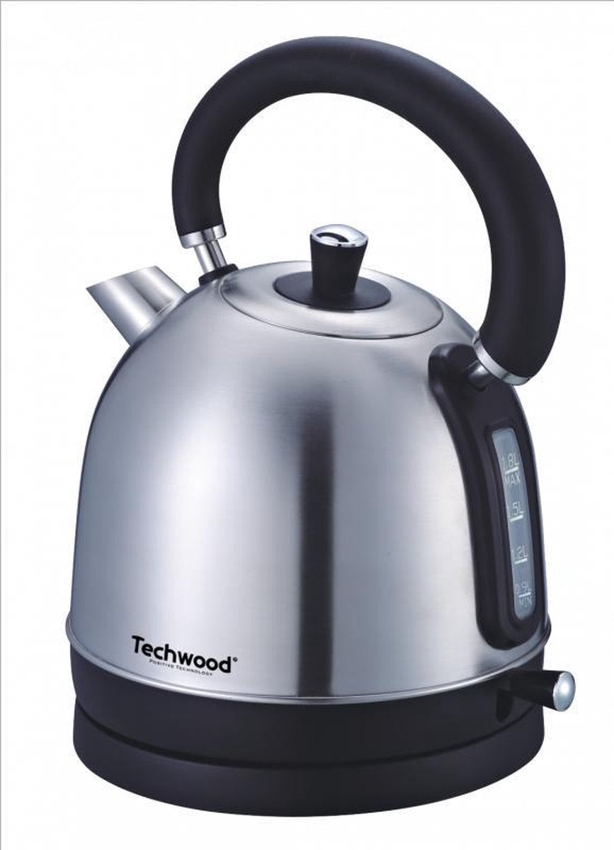 Techwood - Retro waterkoker - 1.8 liter - rvs