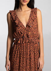 Cyell Wild at Heart maxi jurk maat M