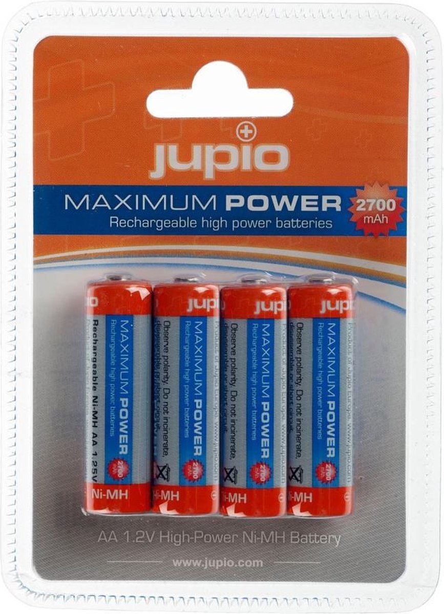 Jupio AA Oplaadbare Batterijen