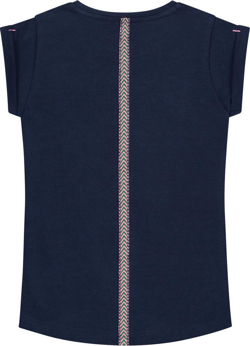 Quapi T-shirt Amalia oxford blue