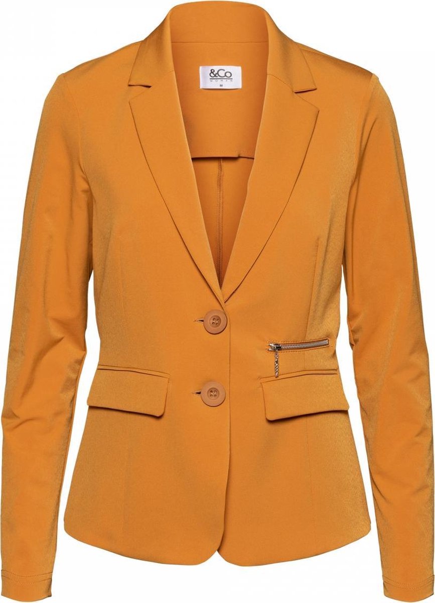PHILEINE ZIPP BLAZER  (GINGER)