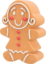 Hondenspeelgoed - Peperkoek figuren van Latex - Kerstfiguur - 11 cm