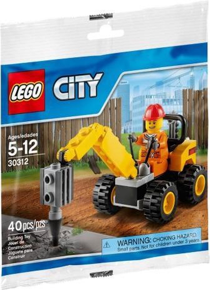 LEGO City 30312 Sloopboormachine (Polybag)