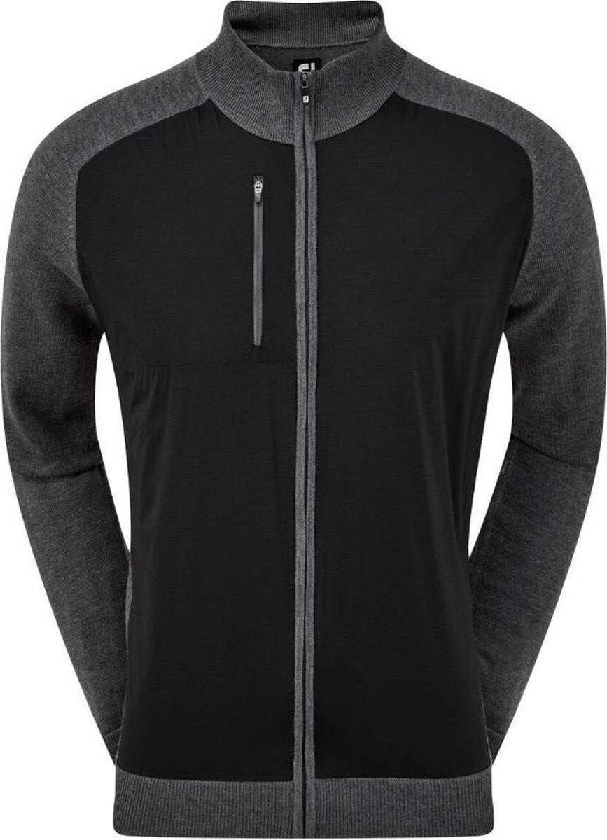 Footjoy woolbend tech heren full zip - L