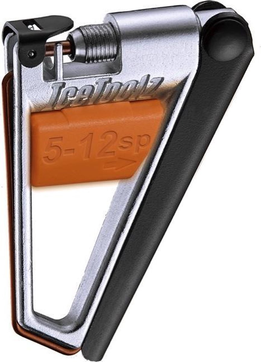 Icetoolz Kettingpons 61m1 Staal 5-12 Speed Zilver/zwart