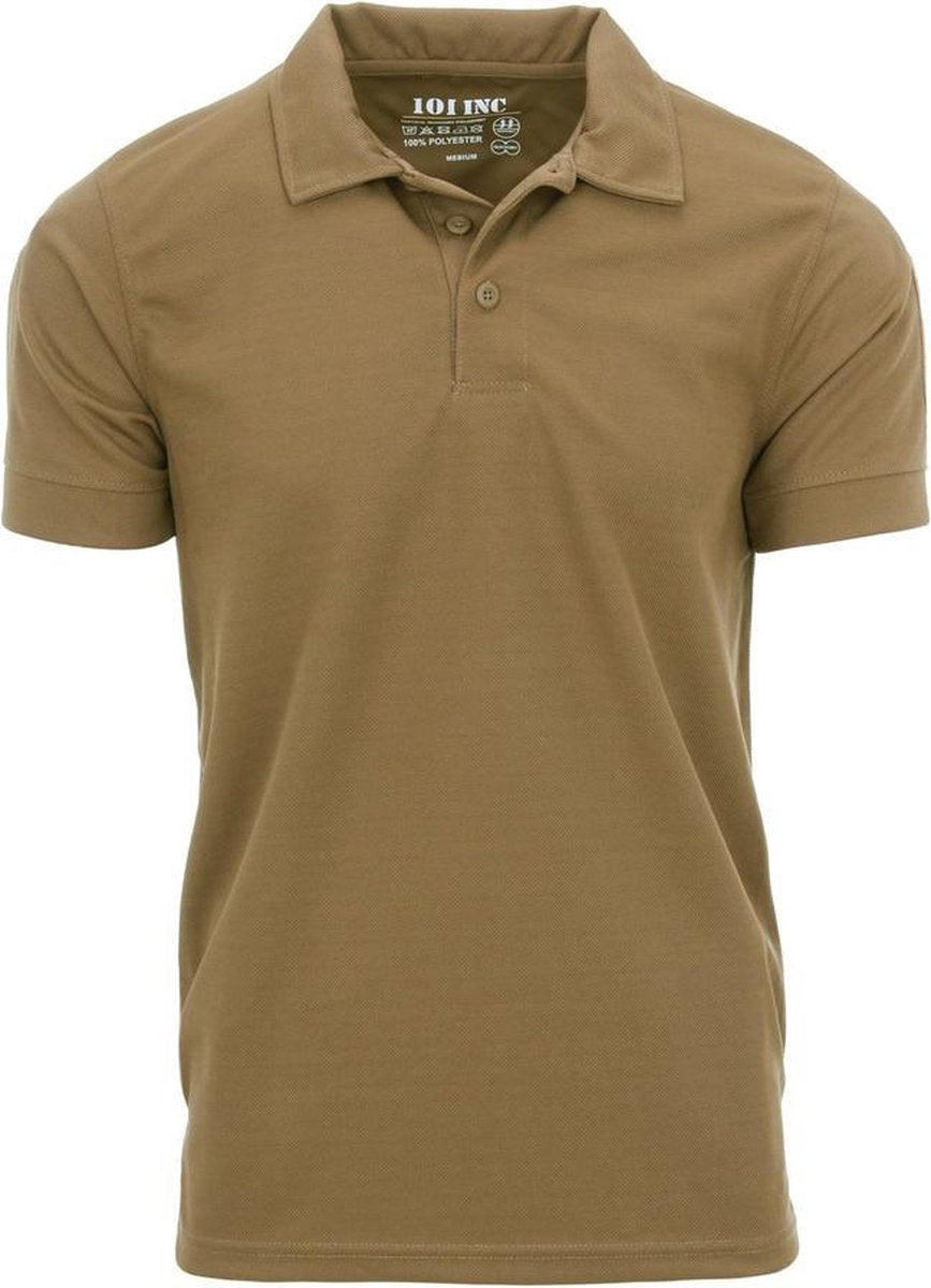 101inc Tactical Polo QuickDry coyote