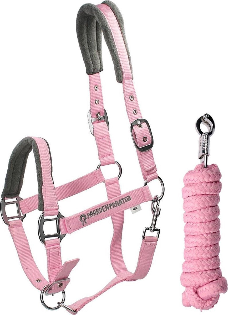 Paardenpraattv Halsterset Paardenpraat By Ej Vito - Light Pink - full