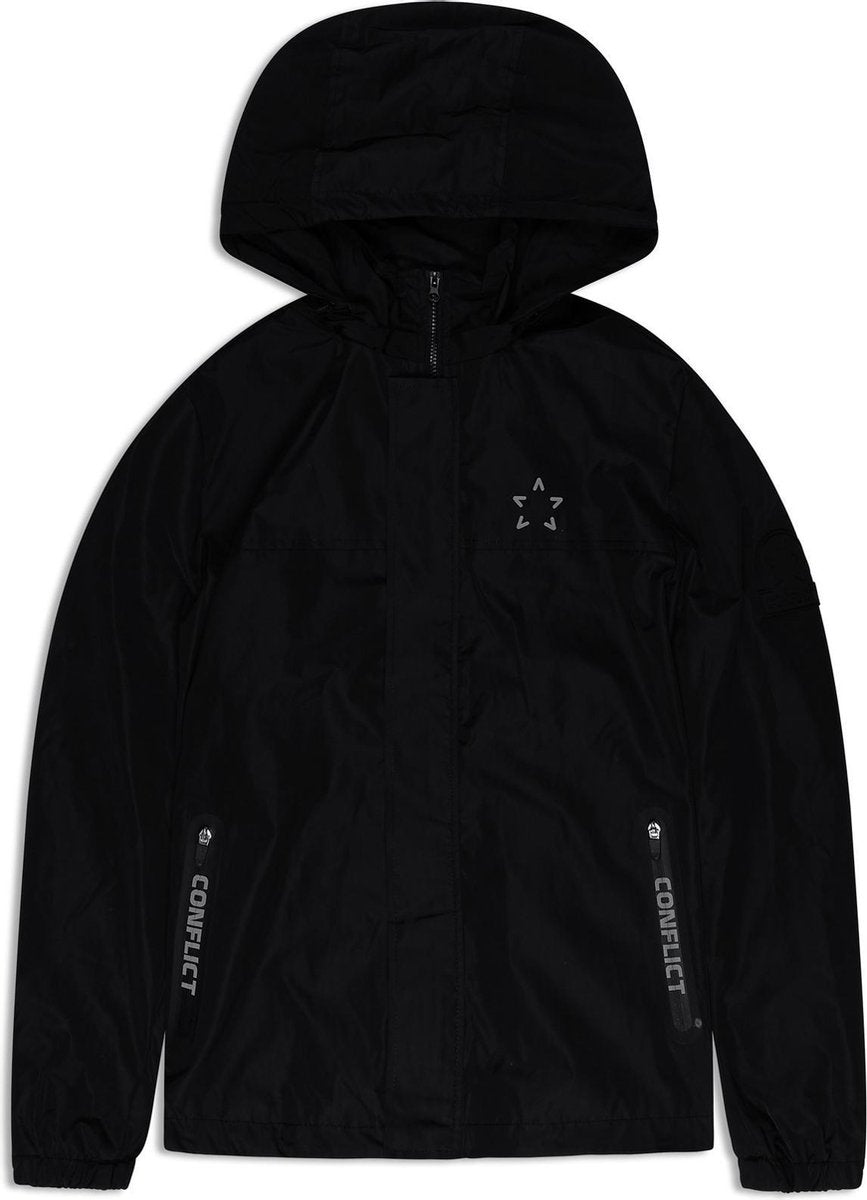 Conflict Windbreaker Reflective Black