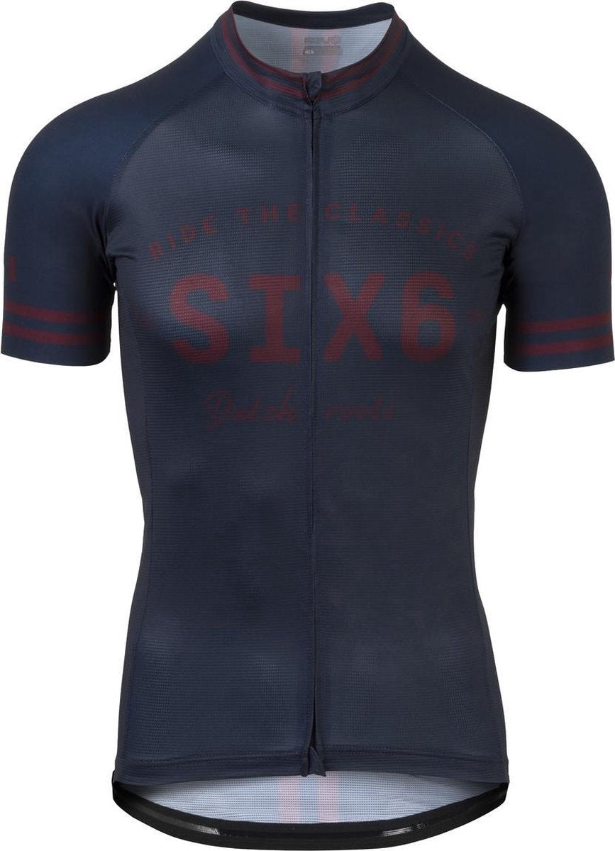 AGU Fietsshirt Heren Six6 - Blauw - M