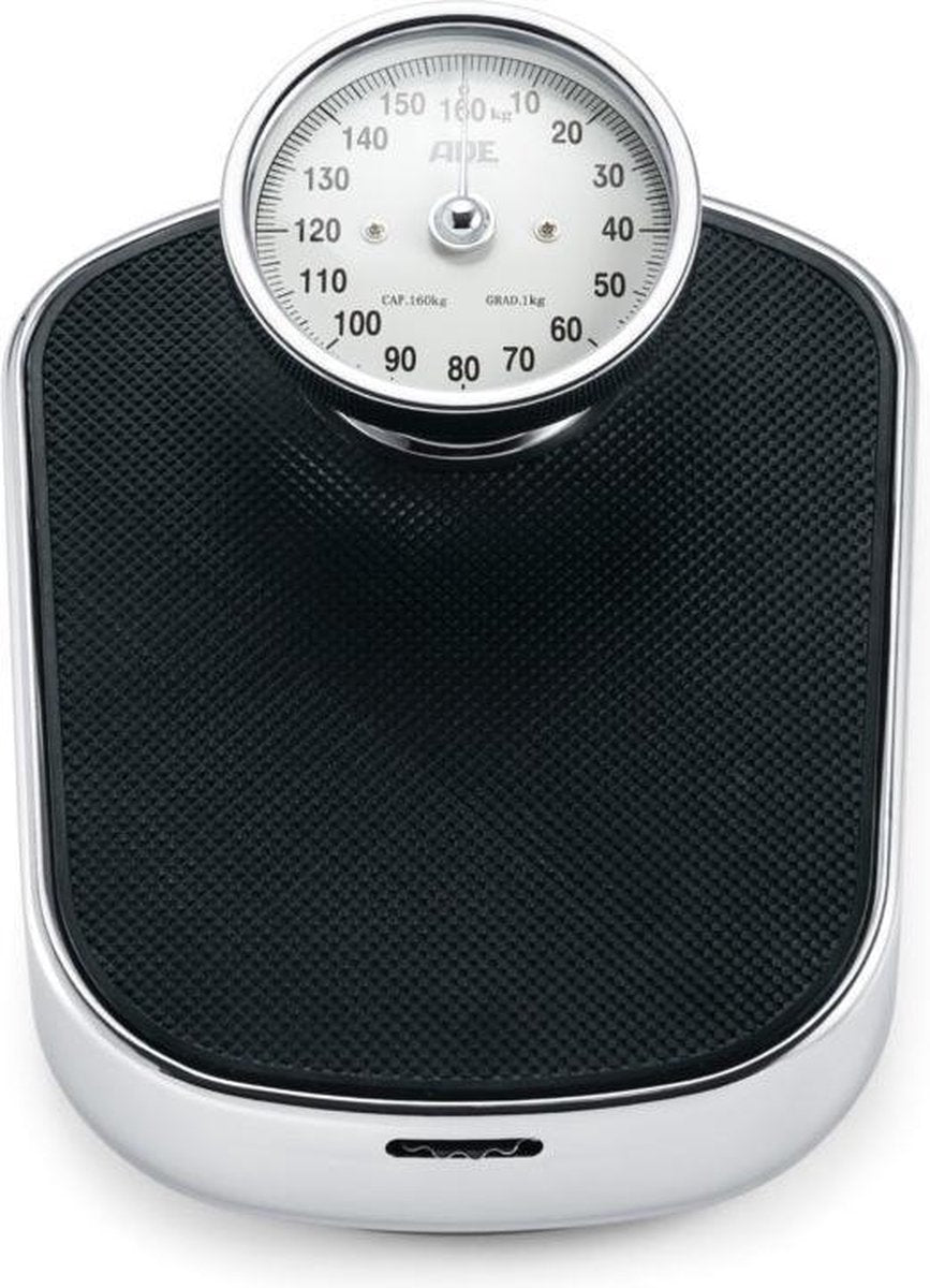 ADE BM 702 Felicitas Analoge personenweegschaal Weegbereik (max.): 160 kg Zwart