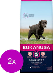 Eukanuba Caring Senior Large Breed Kip - Hondenvoer - 2 x 12 kg