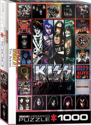 Eurographics puzzel KISS The Albums - 1000 stukjes