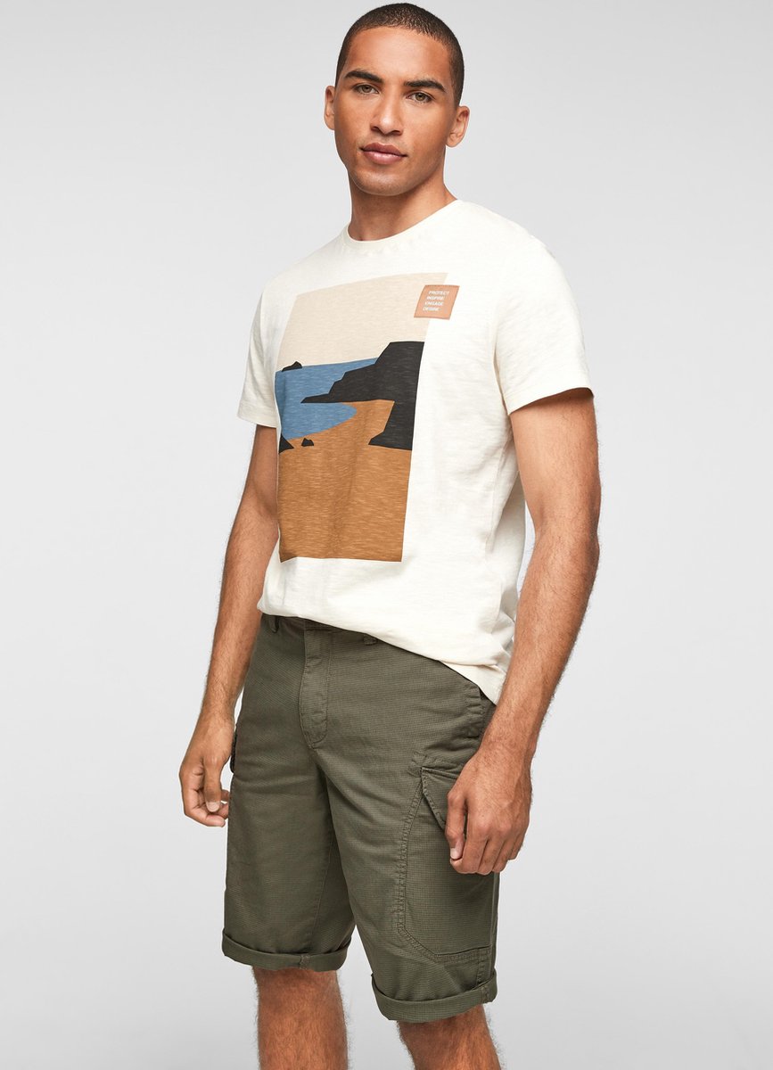 s.Oliver Heren Korte Broek - Maat W31