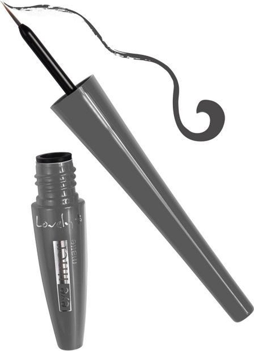 Lovely - Eye Liner Matte Matte Eyeliner This Eye Grey 2G