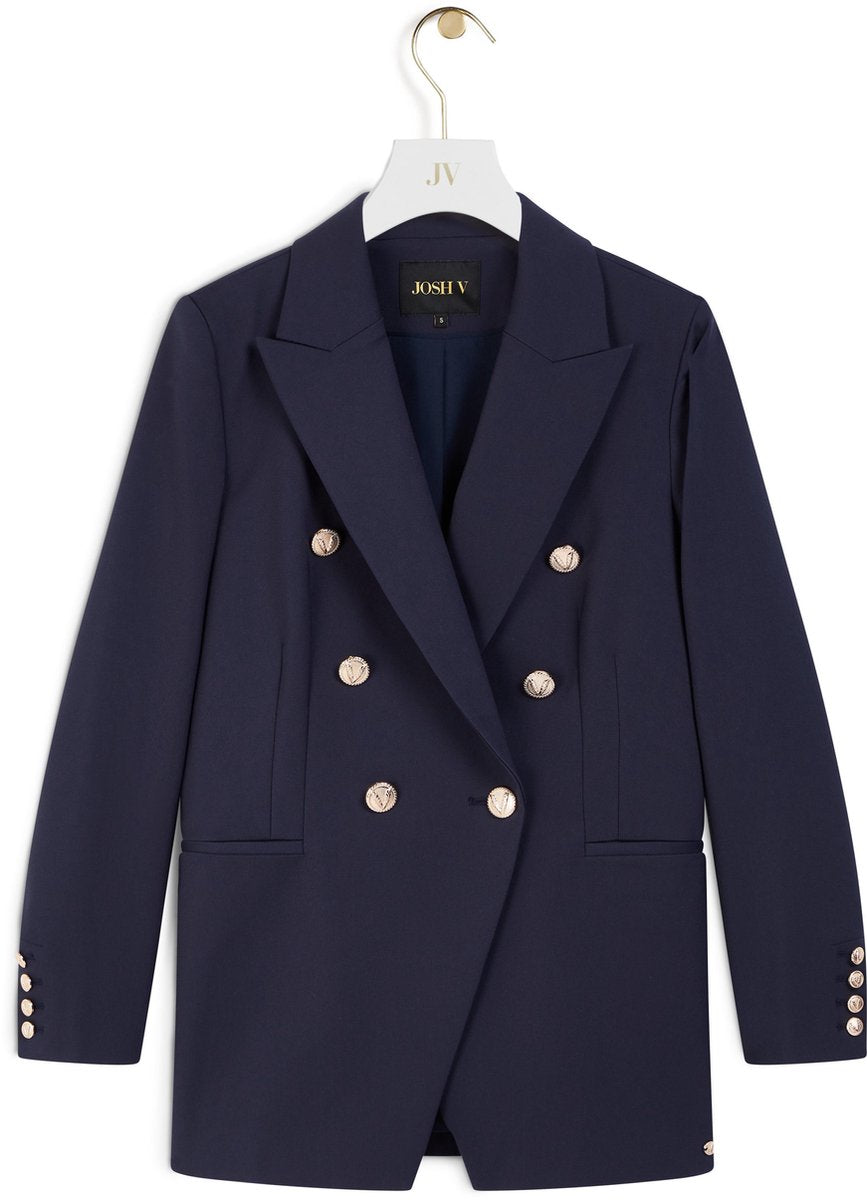 JOSH V     BLOOM Blazer Blauw - Maat M