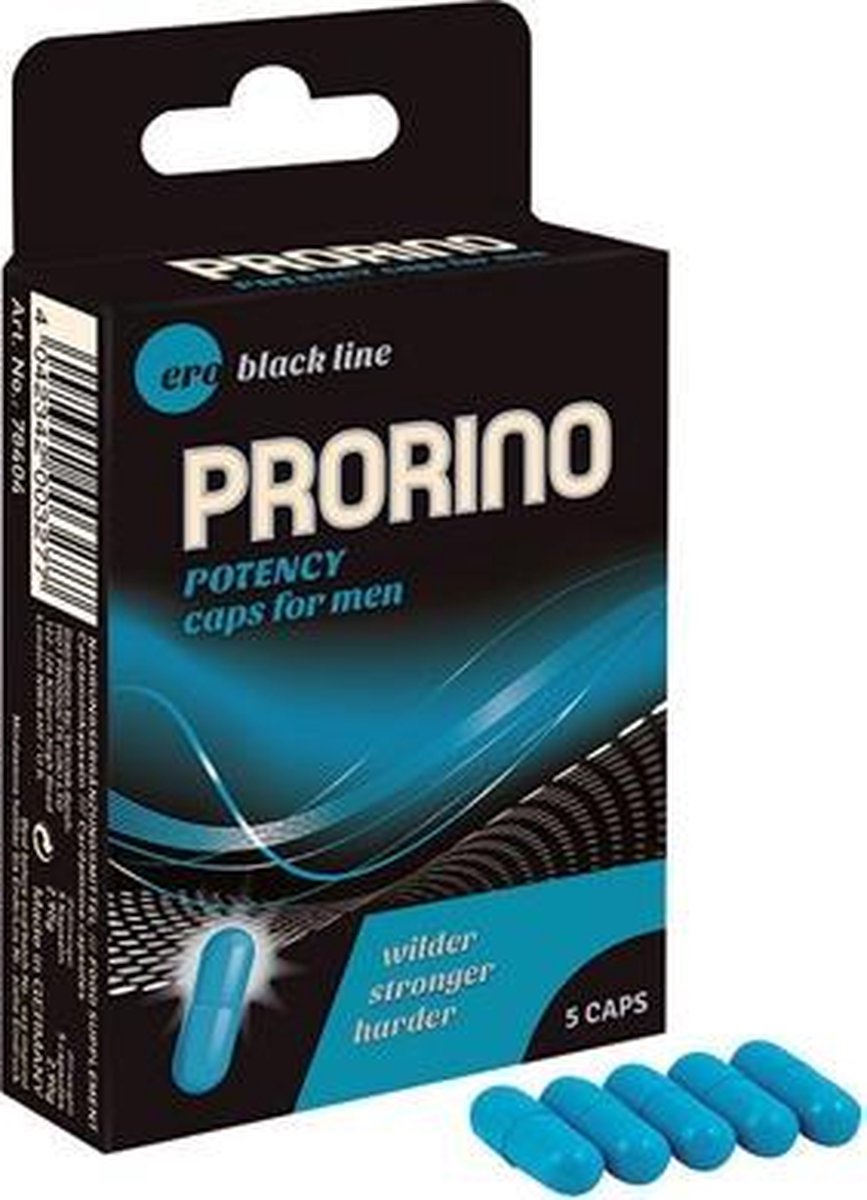 Ero by Hot Potentie - 5 stuks - Erectiepillen