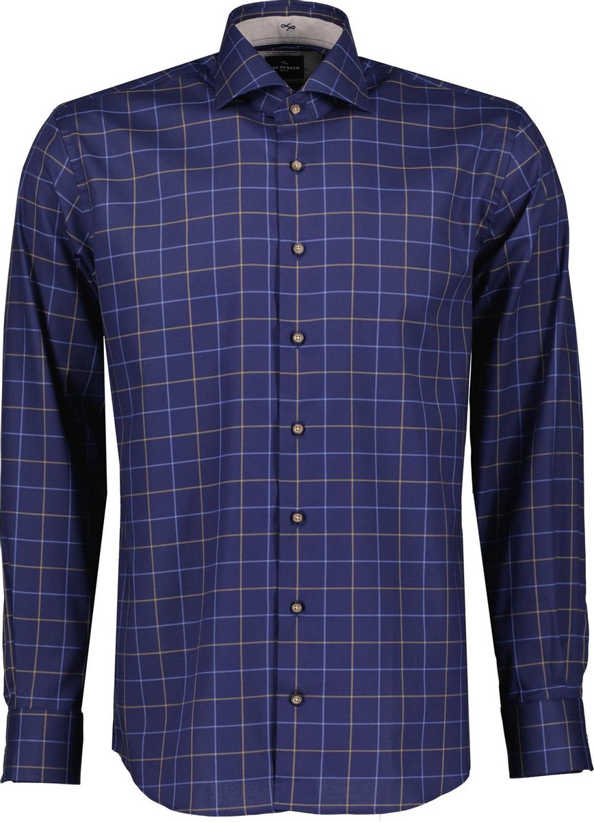 Jac Hensen Overhemd - Regular Fit - Blauw - 48