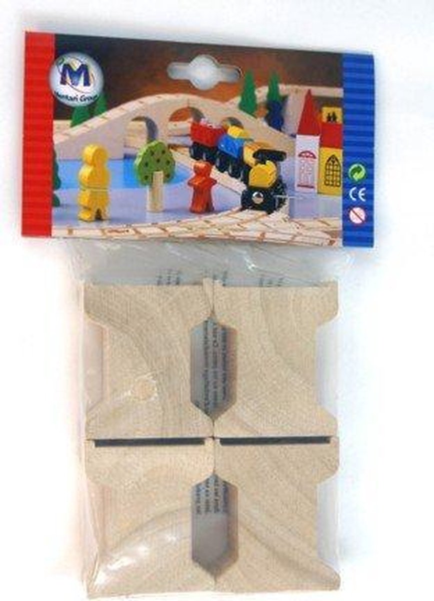 Mentari Houten pilaren per 4 stuks