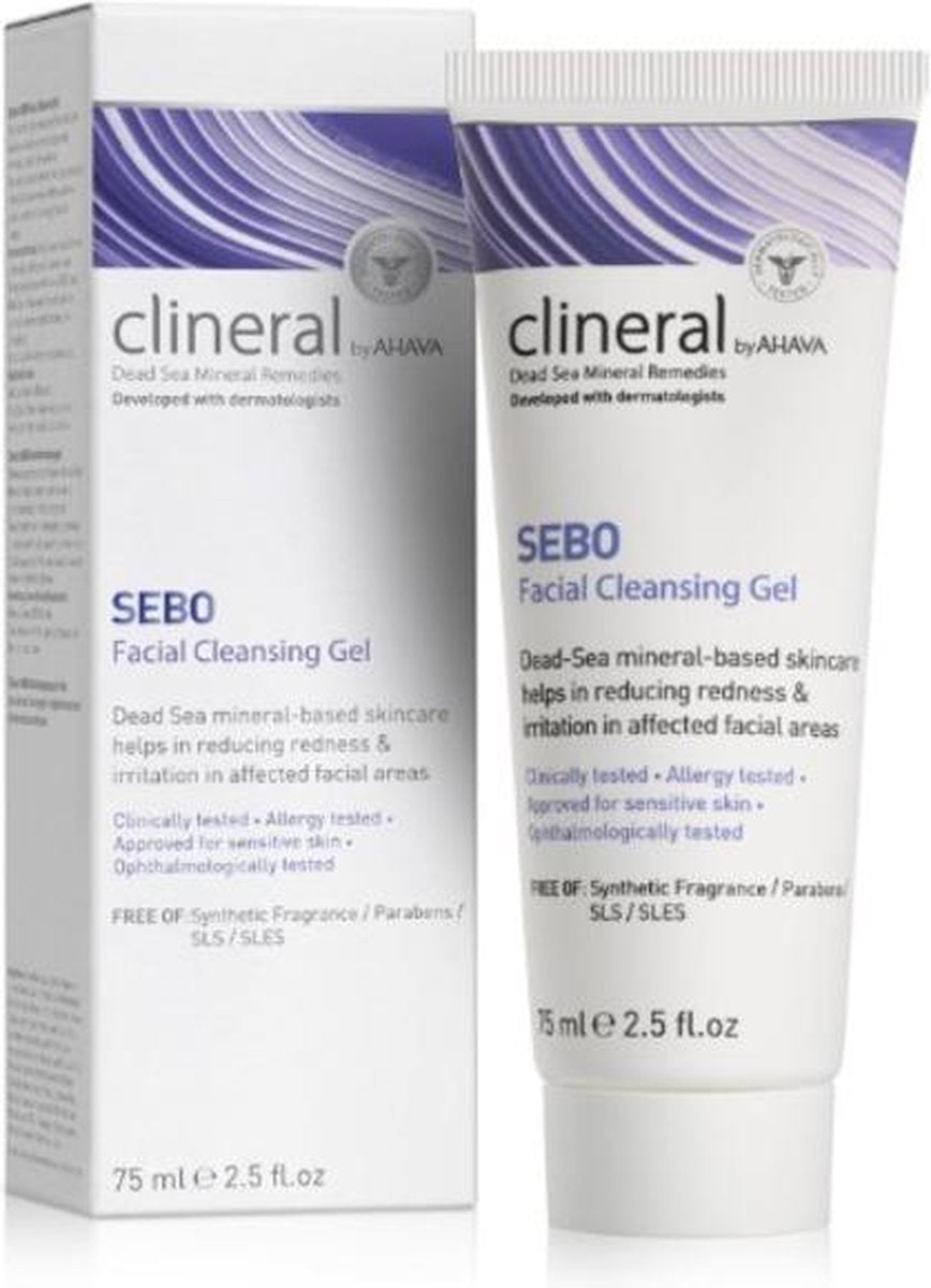 Clineral Sebo Facial Cleansing Ahava Gel