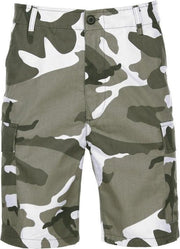 Shorts in urban camouflage print M