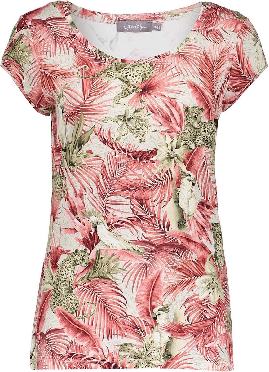 T-shirt Short Sleeve 12130 60 Kate Coral Combi