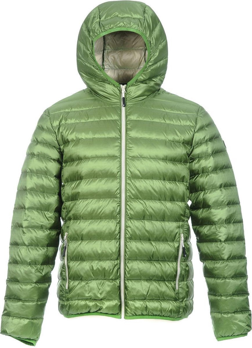Alvivo Outdoorjas Dublin Heren Nylon/dons Groen/grijs Maat S