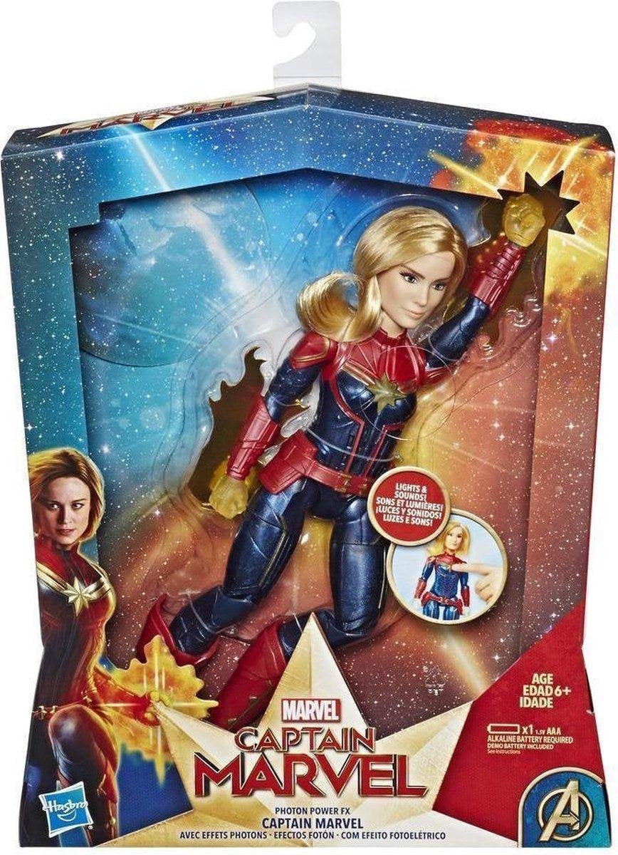 Marvel Captain Marvel speelgoedfiguur met licht en geluid