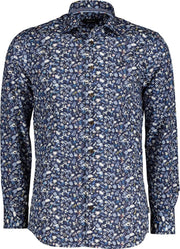 Matinique Overhemd - Slim Fit - Blauw - XXL
