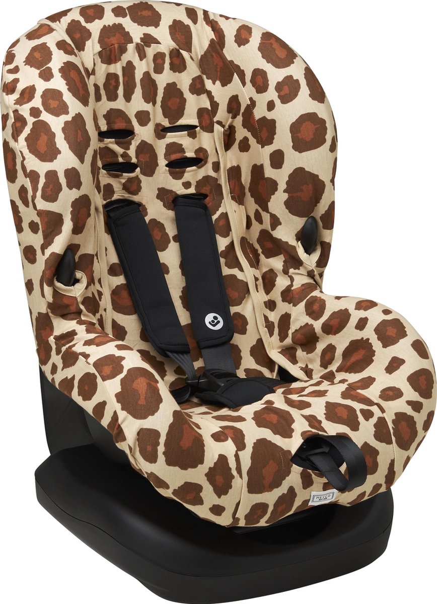 Meyco autostoelhoes Panter - camel - groep 1