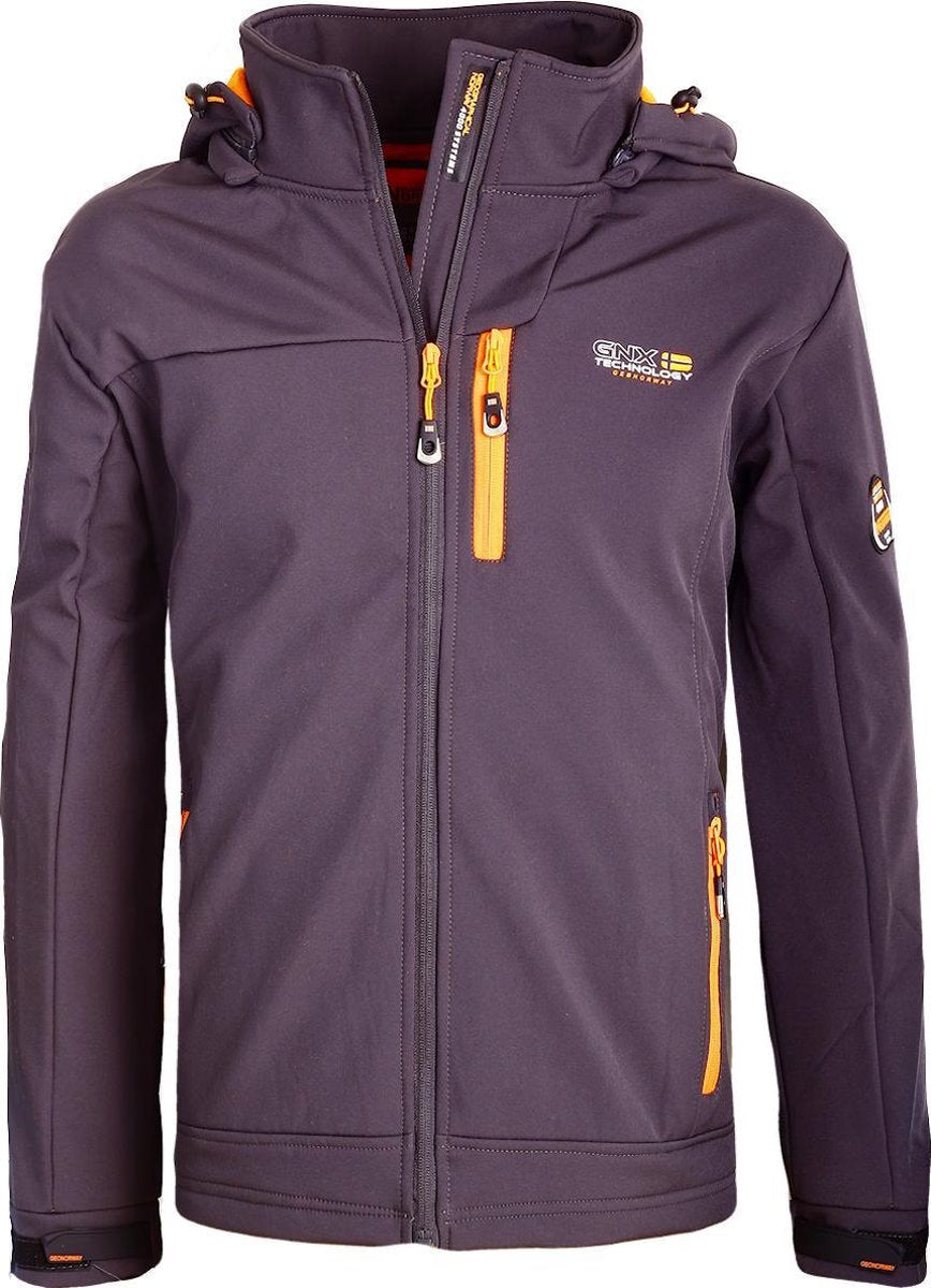 Geographical Norway Softshell Jas Grijs Turbo Dry Rumba - M