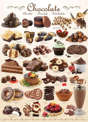 Puzzel 1000 stukjes-Chocolade