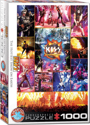 Puzzel 1000 stukjes-KISS The hottest show on earth